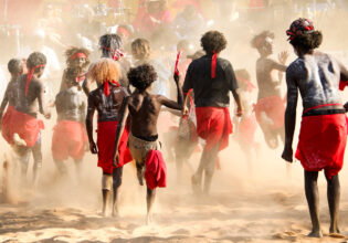 Dancers at Barunga Festival