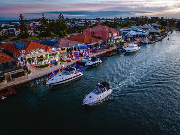 Mandurah Christmas Lights Foreshore