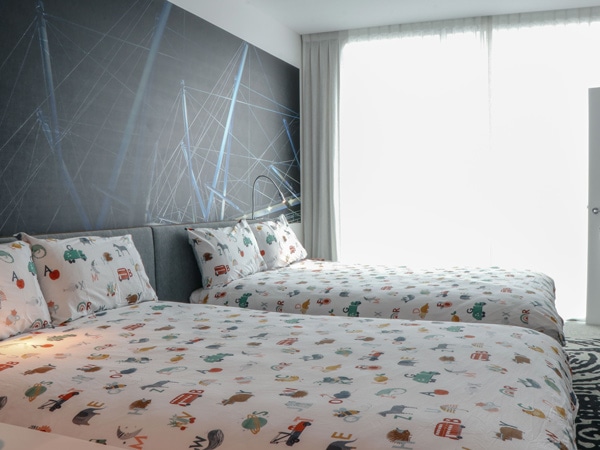 Tempat tidur anak-anak Novotel Brisbane South Bank Family Suite