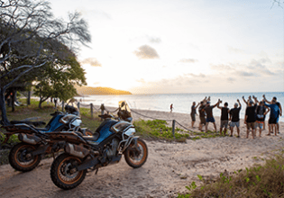 Motorcycle adventure, Cape York, Queensland, Australia
