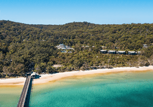 Accommodation, KIngfisher Bay Resort, Fraser Island, Queensland, Australia