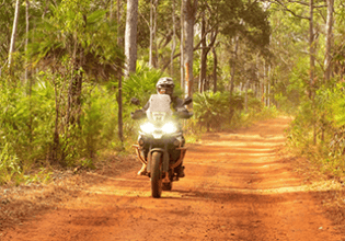 Motorcycle adventure, Cape York, Queensland, Australia