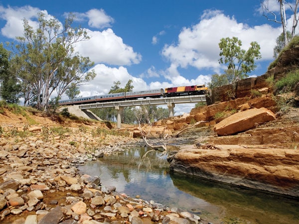 Spirit of the Outback train