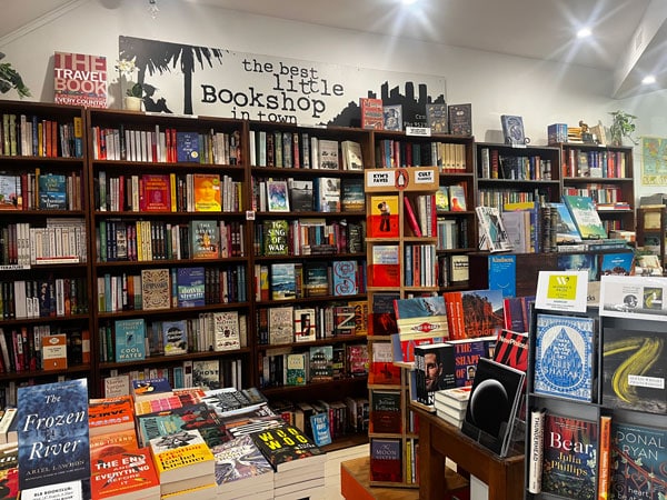 books on display at The Best Little Bookshop in Town, Cronulla