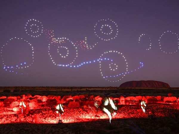 The Rocks drones during Wintjiri Wiru