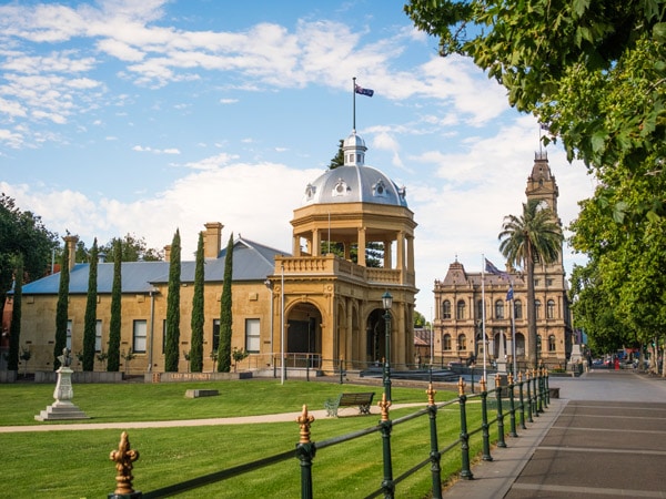 grand architecture in Bendigo