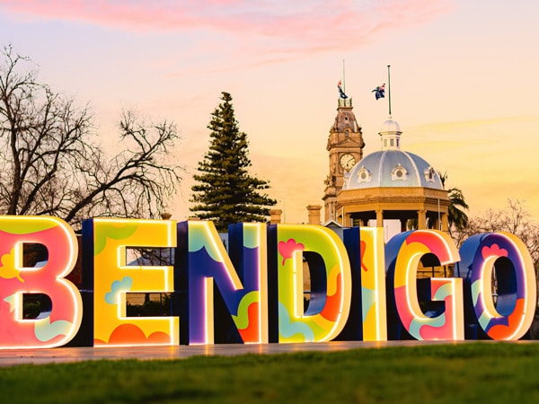 the Bendigo Sign