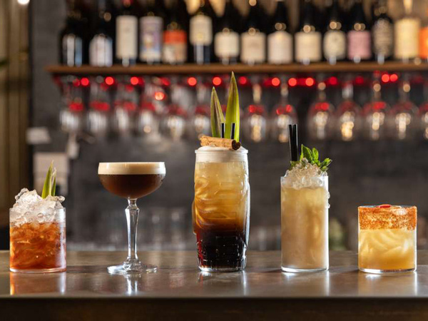 cocktail drinks at Ella – by Minoli, Darwin