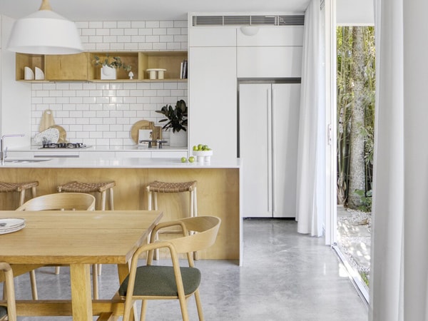 a cosy and chic dining interior at the Black Box, Gold Coast