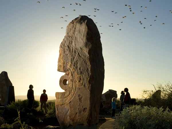 the Broken Hill Living Desert Sculptures