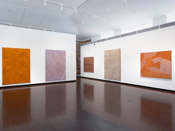 artworks on display at Drill Hall Gallery, Canberra