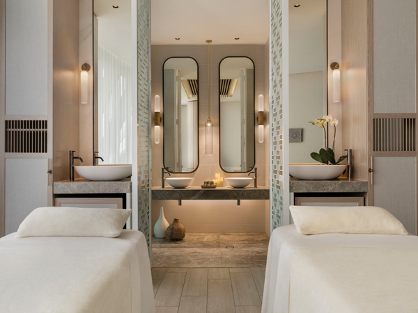 the treatment room at Chuan Spa, Gold Coast