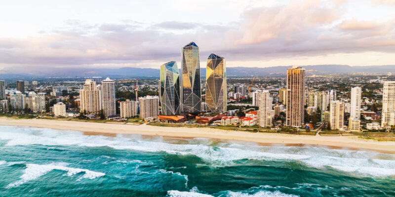 a beachfront hotel at Langham Gold Coast