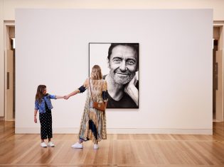 Inside the National Portrait Gallery Canberra