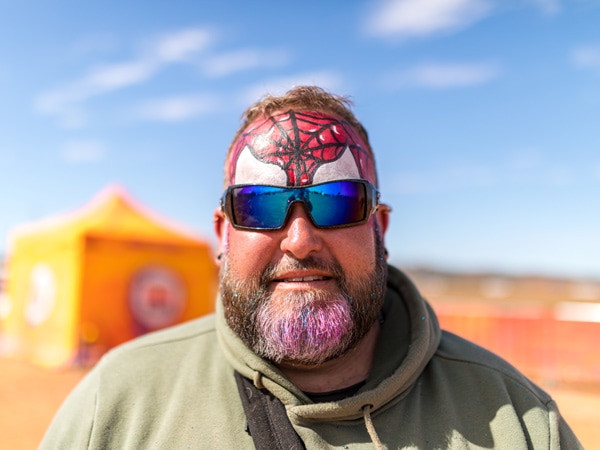 Mundi Mundi Bash Face PaintingMattWilliams