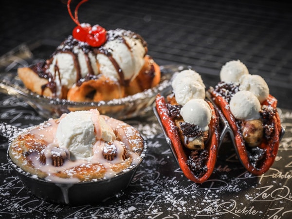 a variety of desserts at Ze Pickle, Gold Coast