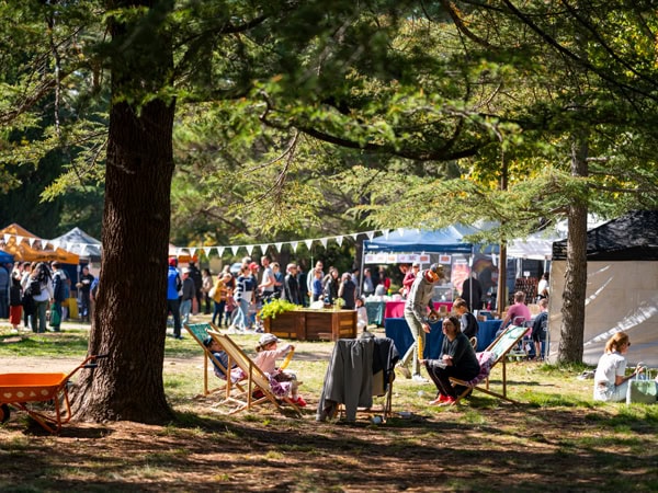 Haig Park Village Markets in Canberra