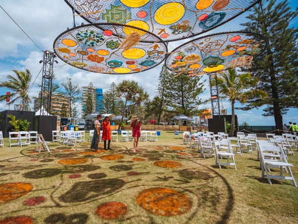 colourful designs at Bleach Festival 2020