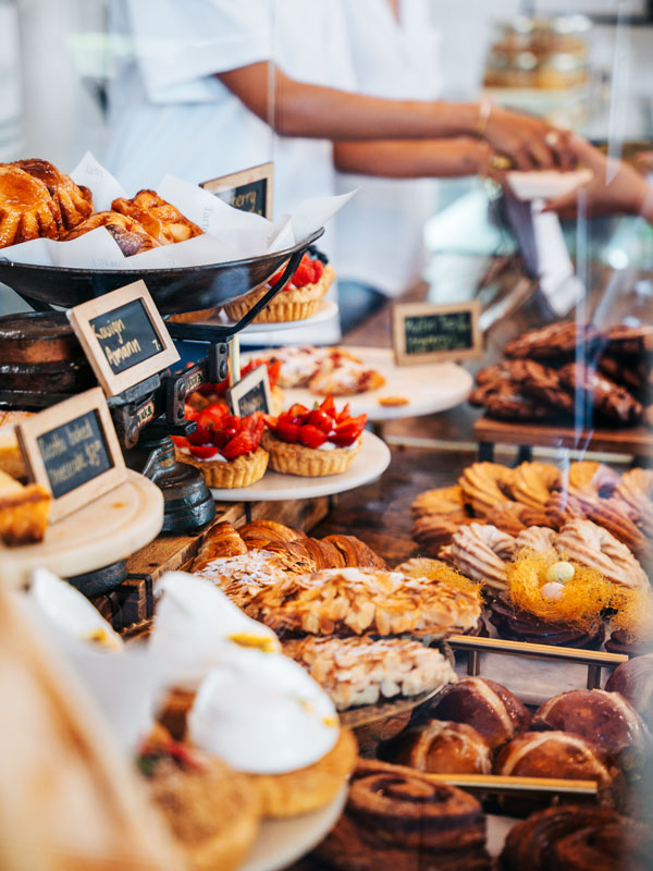 sweets and pastries at Tarte., Gold Coast cafes