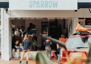 exterior of Sparrow, Byron Bay