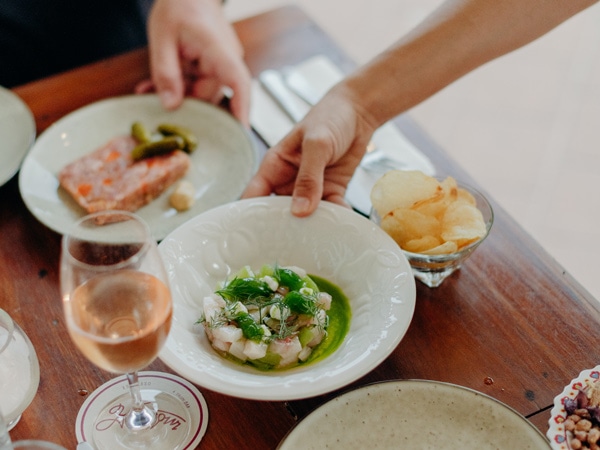 Menu at Honour Brunswick Heads