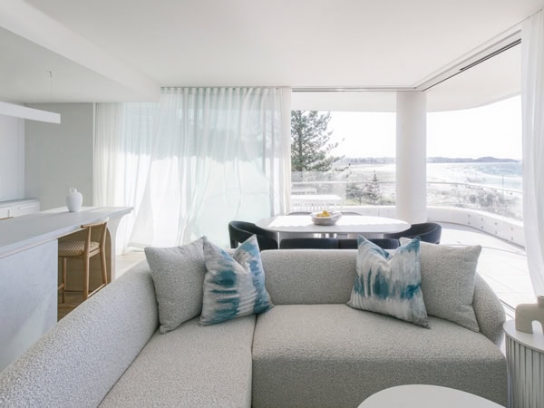 the interior at Kirra Point Holiday Apartments