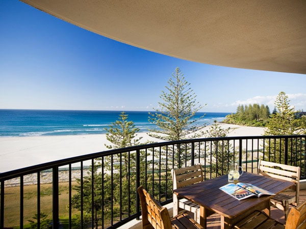 a beachfront dining spot at Mantra Coolangatta