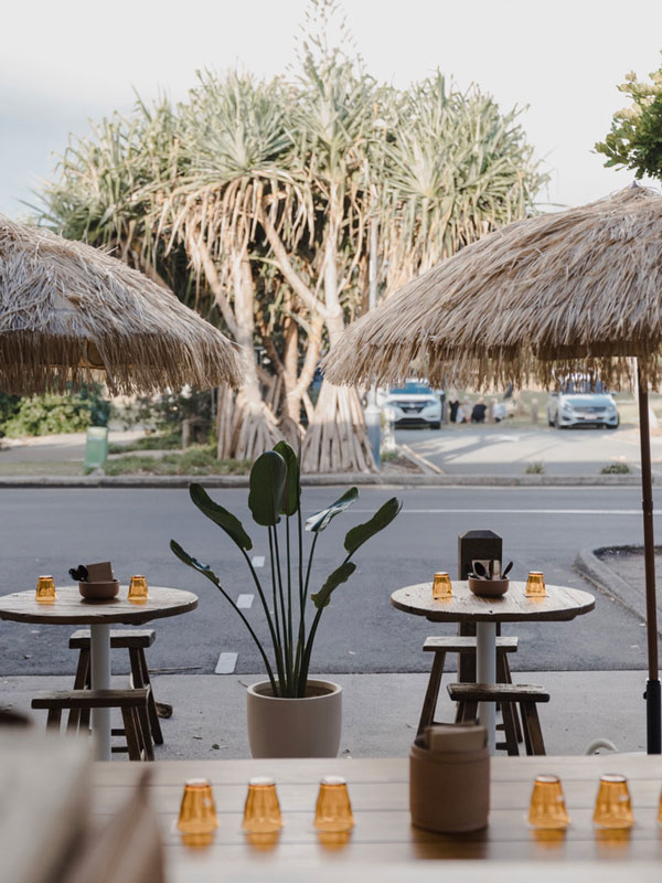 al fresco dining at Mariella Mexicantina, Noosa