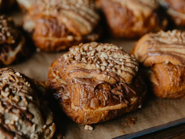 am Bam Bakehouse  Snickers Croissant.