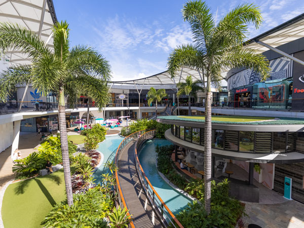 the Pacific Fair Shopping Centre, Broadbeach