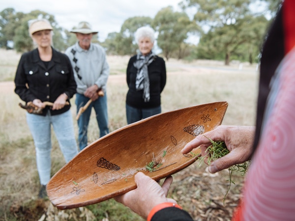 visitors exploring the area with Bundyi Cultural Tours