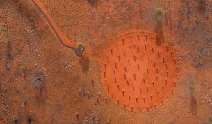 an aerial view of Kings Canyon