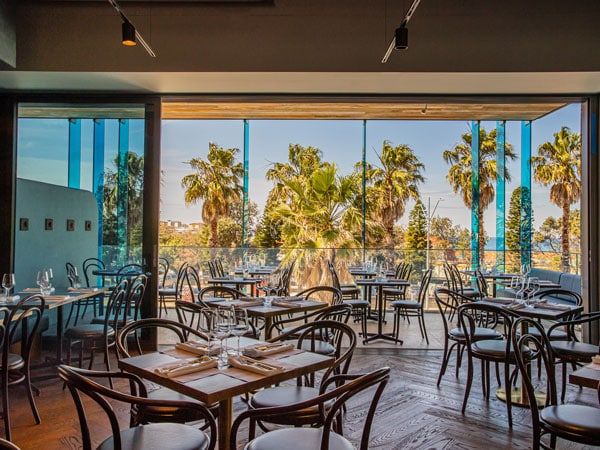 Interior of Lola's Italian and Bar in Bondi Beach