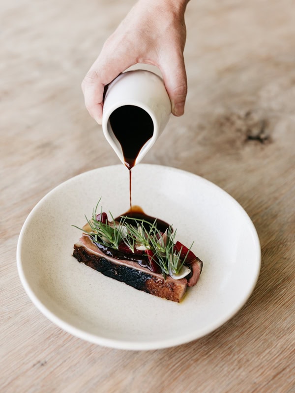 Dining at Oakridge Wines in Coldstream, Victoria