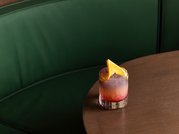 A pink cocktail from Rumble in Sydney