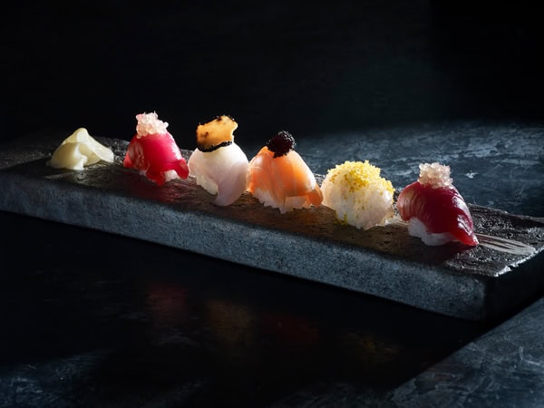 sushi at Raku, Canberra