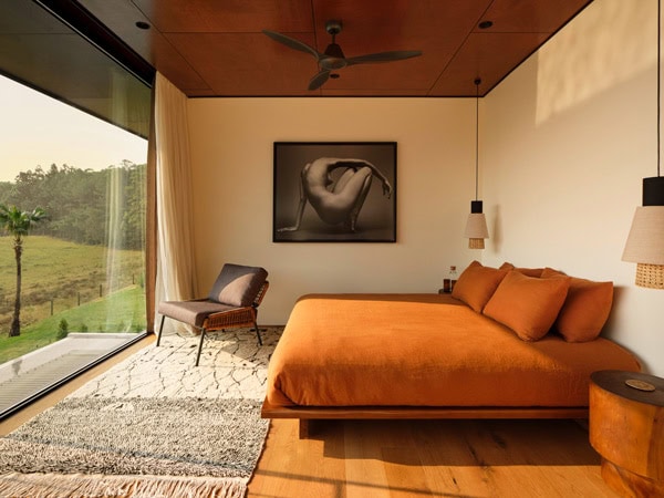 Bedroom interior at Soma