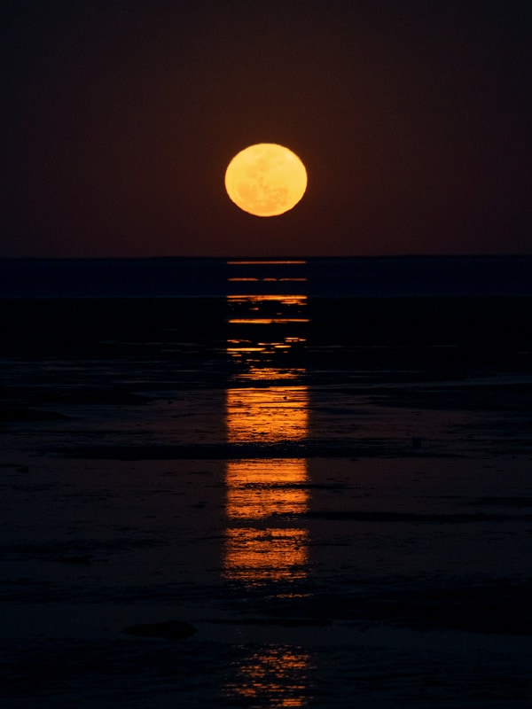 Staircase to the Moon in Broome, Western Australia