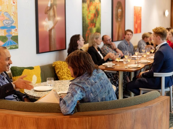 people dining inside Such And Such, Canberra