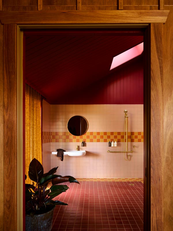 Bathroom interior at The Sun Ranch