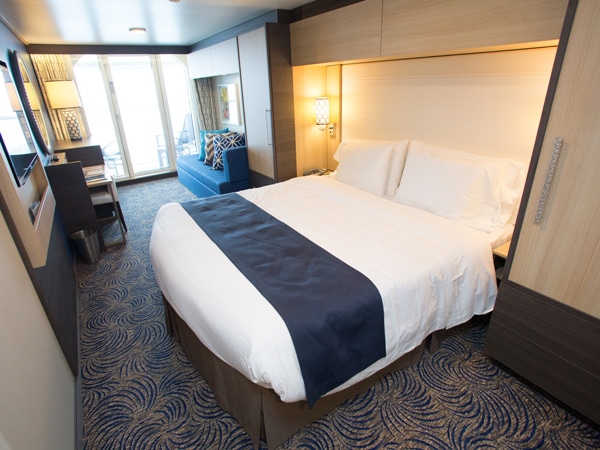 a superior ocean view room at Royal Caribbean, Quantum of the Seas
