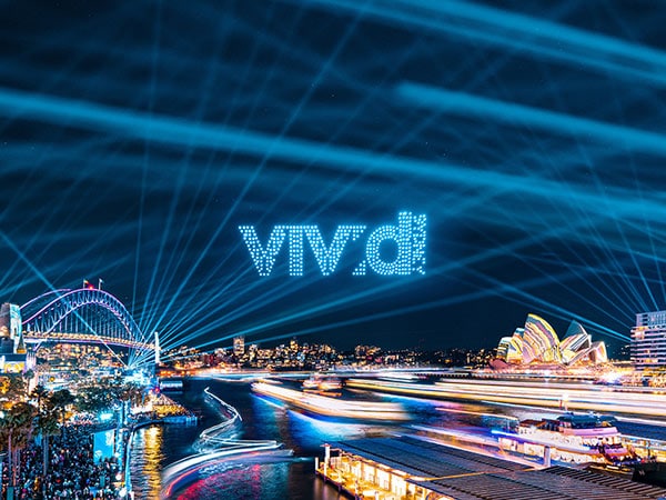 Written in the Stars, Vivid Sydney drone show