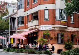 the building exterior of The Old Fitzroy Hotel, Sydney, NSW