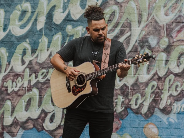 Isaac Compton for NAIDOC In The City, Sydney