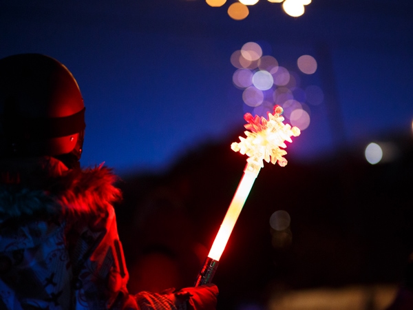 kids flare run in Thredbo