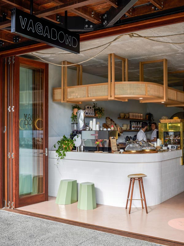 Baristas making coffee at Vagabond in Byron Bay
