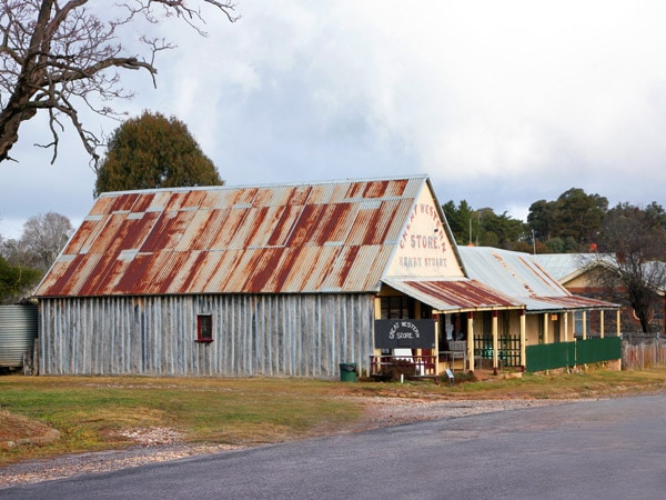 the property exterior of Great Western Store, Hill End Historic Site