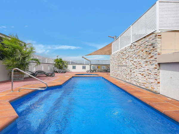 the pool at Seaside Azul, Airbnb Cairns