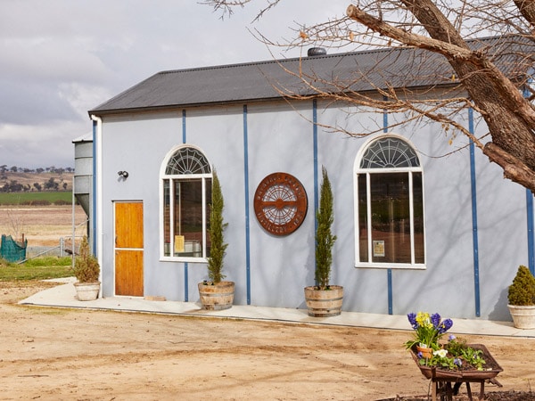 the exterior of Bathurst Grange Distillery