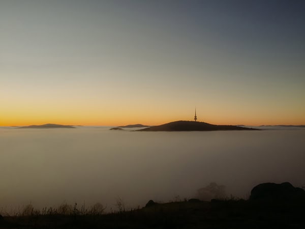 the Black Mountain Tower in Canberra